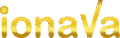 ionava logo design golden